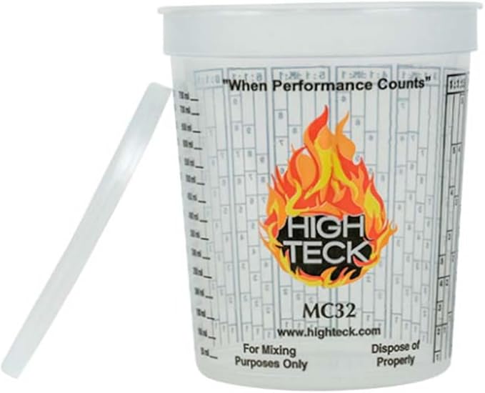 MC32 Mixing Cup, 1 qt, Polypropylene (100 PER CASE)