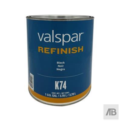 Black - intermix toner Valspar Refinish, galllon SKU: VAL-K74.G01