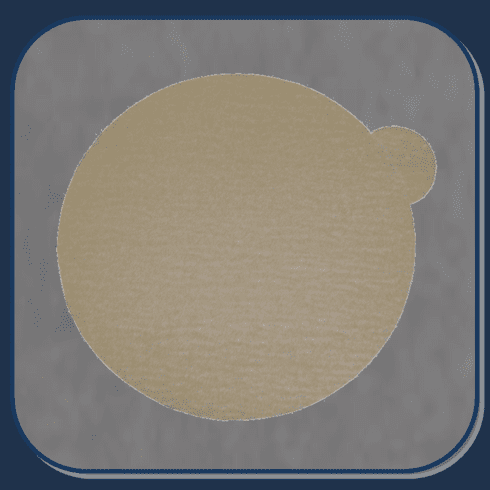 SUN-02306 SUN MIGHT 80grit 6" DA BOXED TYPE PSA GOLD STIKIT PAPER BACK PAPER 100 DISCS per box